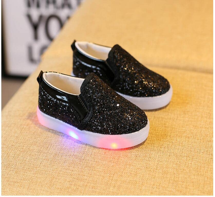 Image of Bold N Elegant Girls Sparkling Glitter Moccassin Loafer Party Shoes for Toddler & Tween Girls