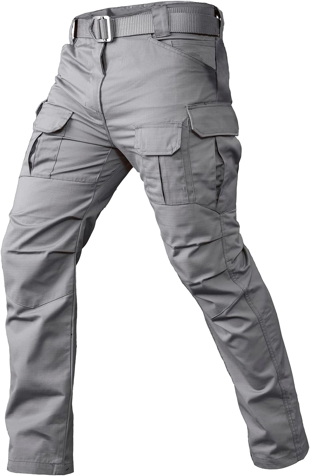 CARWORNICGear Men's Tactical Cargo Pants Waterpoof Lightweight Rip Stop EDC Military Combat Trousers