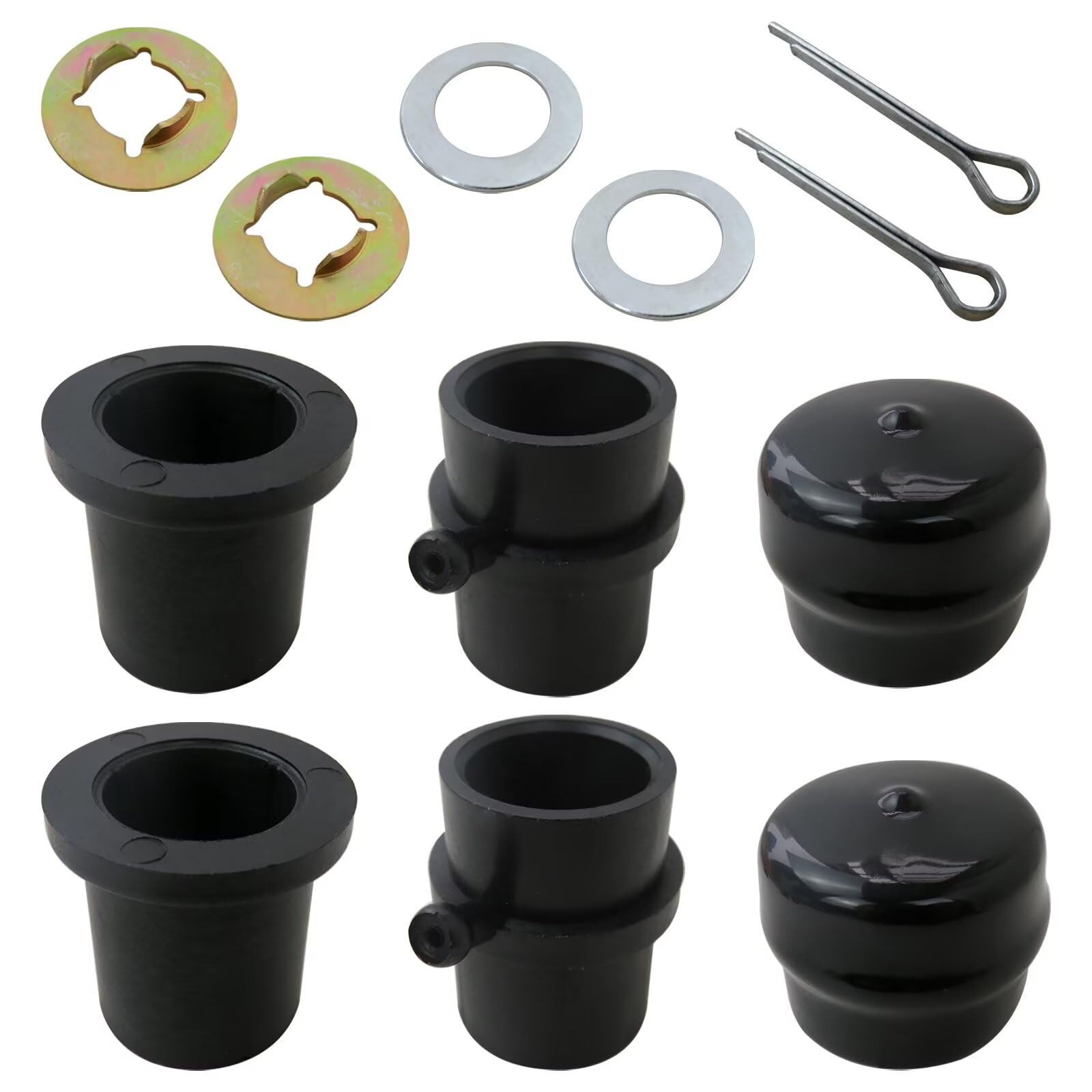 Bedaily Front Wheel Bearing Rebuild Kit 731-08049, 712-04039, Compatible for Cub Cadet for Craftsman for MTD for Troy-Bilt for Ryobi LTX-1040, LTX-1042, Wear- Resistant, New