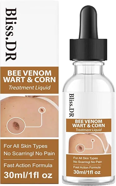 Fast Acting, Wart Remover, 10% salicylic - Natural On Contact Treatment, Dropper Applicator- Can be Used for Plantar Warts and genital Warts(1 fl oz)