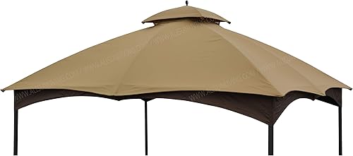 ALISUN Toldo de repuesto para cenador Massillon de 10 x 12 pies modelo #L-GZ933PST