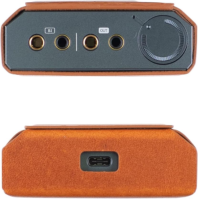 MITER CASE for Astell&Kern AK PA10, Handmade Pull-Up Leather Case Cover AK-PA10-Brown