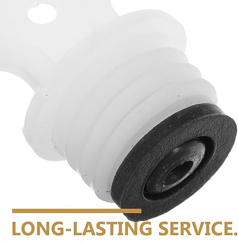 Miniatura 4 de NOLITOY Tapón de botella de agua caliente, 2 tapones pequeños de plástico para bolsas de agua caliente, tapón de saco de agua caliente de 1.4 in,