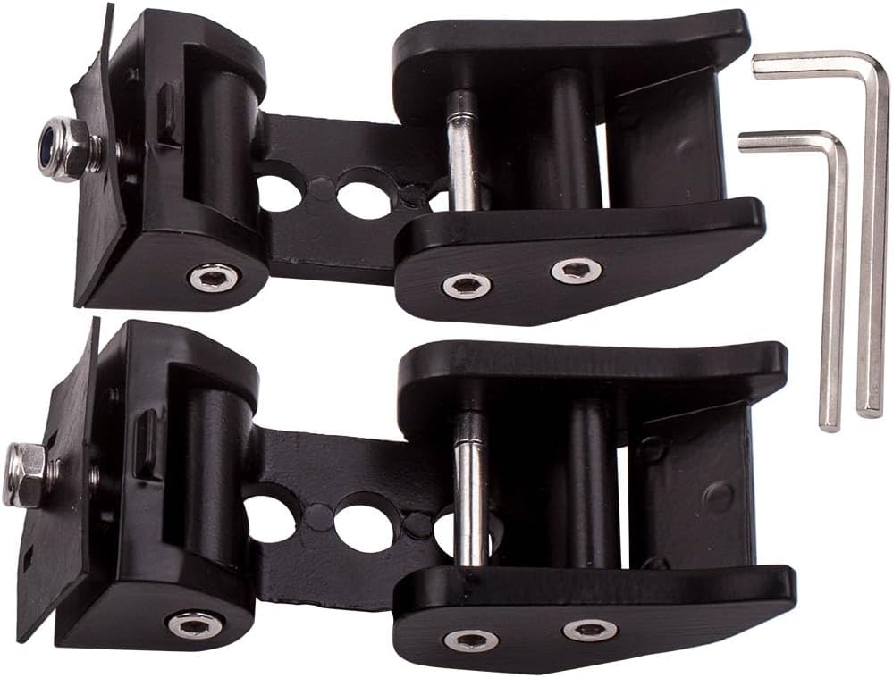 Stainless Steel Screw Hood Latch Locking Catch compatible for Jeep Wrangler JK JL Unlimited