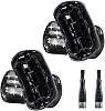 (2-Pack) Electric Shaver Head for Series 3, 32B Compatible with Series 3 Foil & Cutter Shaver Heads,Compatible with s3 Replacement Head 3040s 3000s 3050cc 3010s 3070cc 3080s Etc (Black,32B)