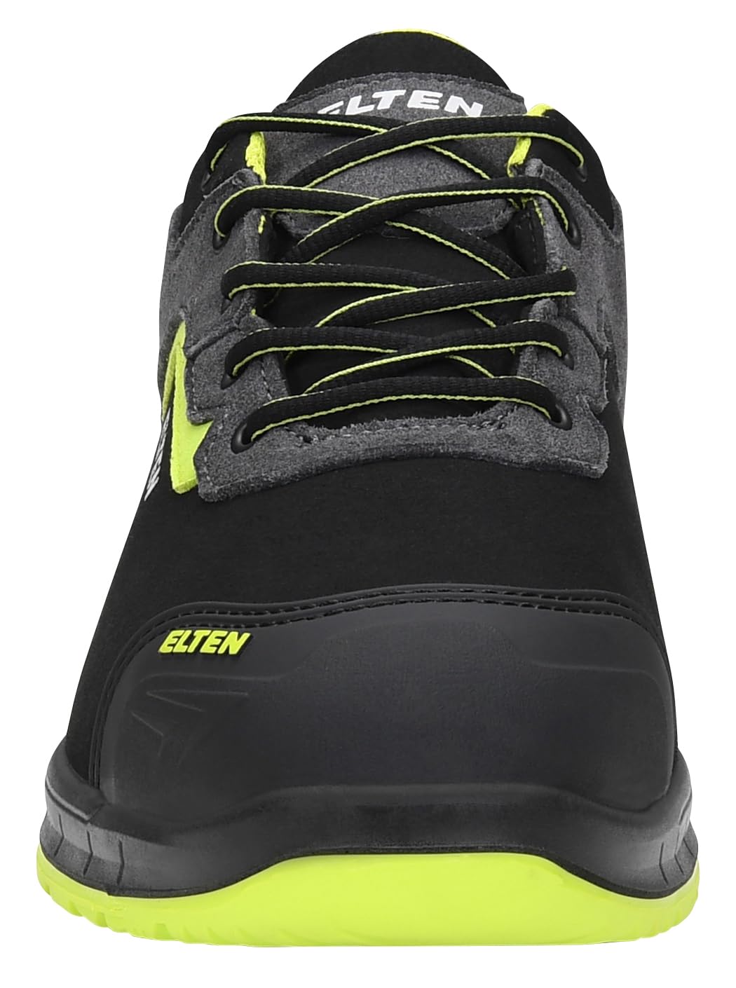 ELTEN Loan XXSports Pro Black-Lime Low ESD S3 | Sicherheitsschuhe für Damen & Herren, Stahlkappe, leicht, atmungsaktiv