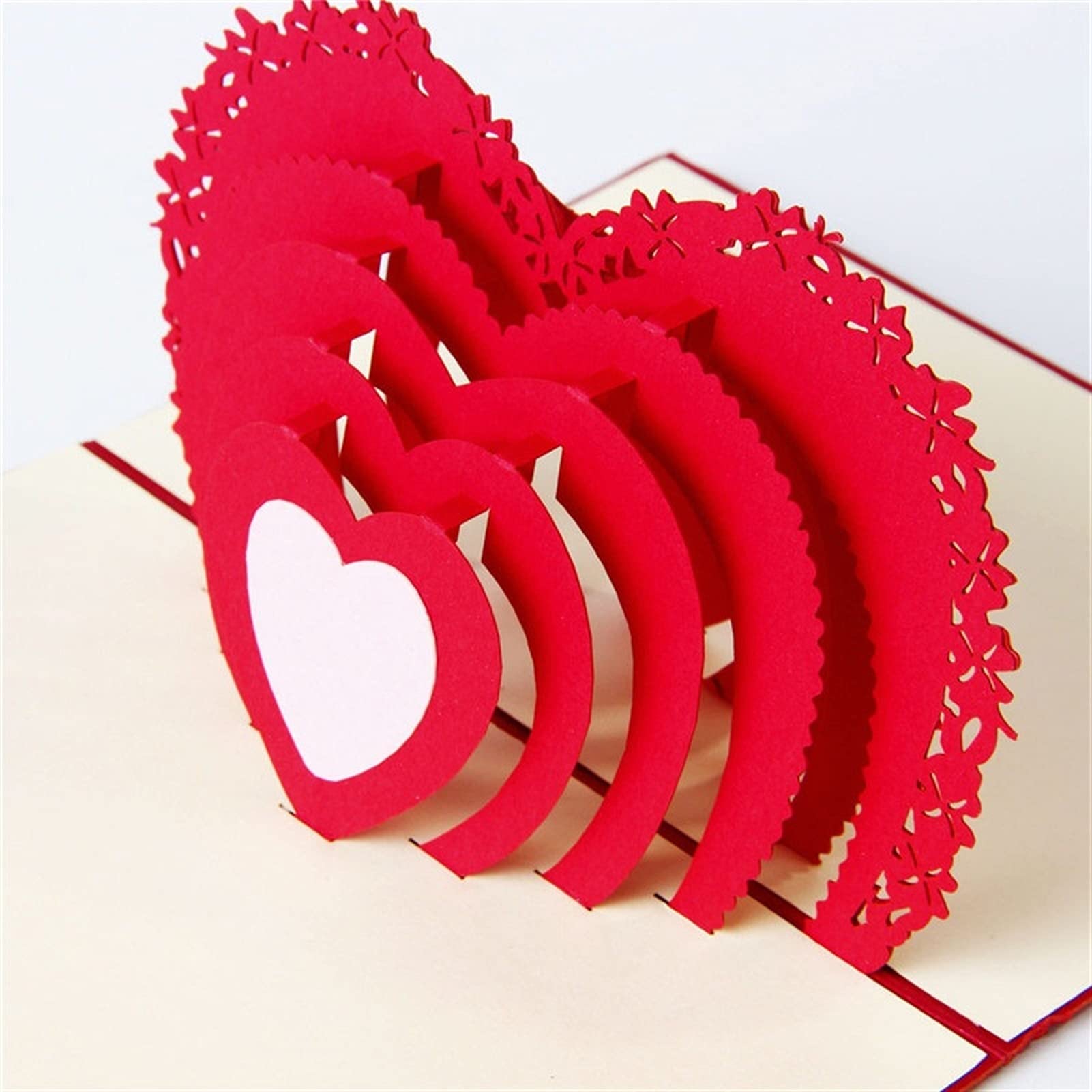 Geburtstagskarten Hochwertiger 3D-Pop HOCH Hochzeitseinladung Grußkarten Geschenke zum Valentinstag Hochzeitstag Geburtstag Geburtstag Party Postkarten Erstellen Sie einen besonders warmen Moment Gebu