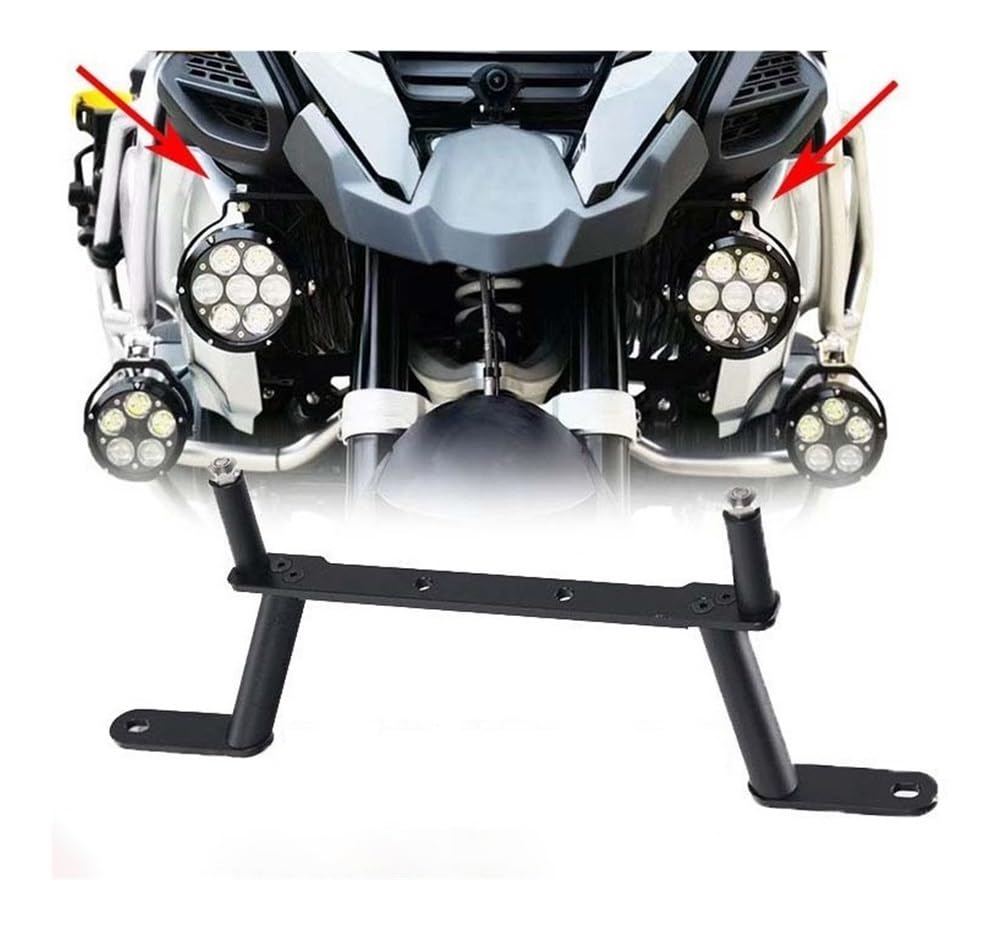 Delanteros Soporte Faros Motocicleta Piezas De Faro Delantero Para Motocicleta R1250GS R1200GS/ADV GSA 2018-2022, Soporte De Foco De Fijación, Piezas Modificadas Antiniebla Auxiliares