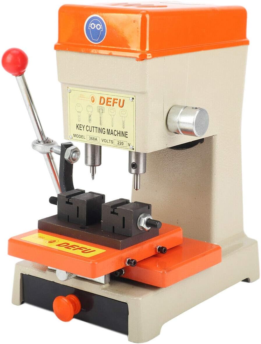 Adoner Key Duplicating Machine Automatic Cutting & Full Set Cutters Locksmith 368A