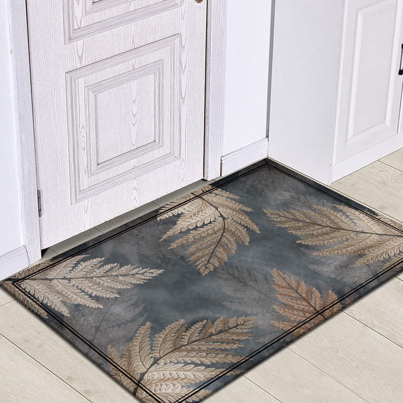 Tapis paillasson intérieur lavable 80x120cm pour entrée et salon