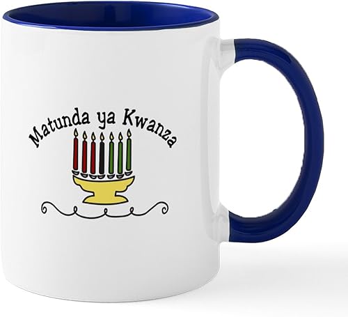 Vista 35 de CafePress Kwanzaa Principles - Taza de café de cerámica, taza de té, 11 onzas