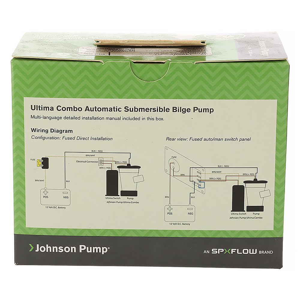Johnson Pump Bomba De Achique automático Ultima Combo 12 V