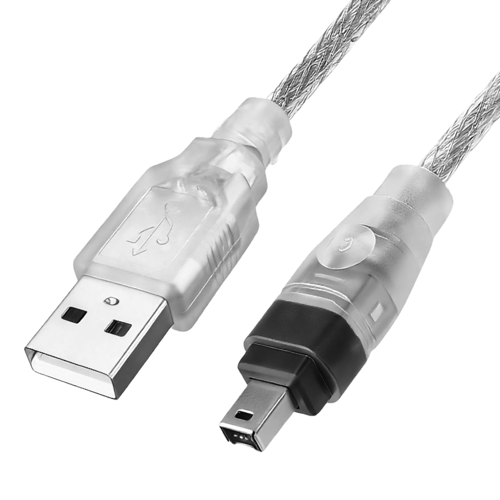 Cavo Adattatore USB USB Firewire,Cavo IEEE 1394 a USB,Può essere utilizzato per la trasmissione di dati audio e video,Può essere utilizzato con la maggior parte delle telecamere DV