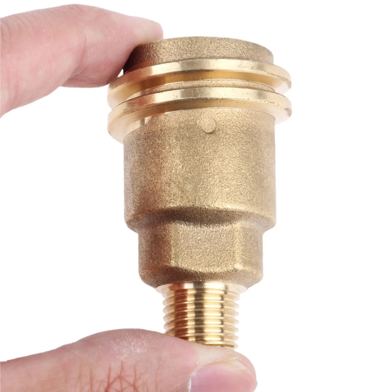 Raccordo per paratia, 1/4/8 pezzi, adattatore con filettatura maschio da 0,6 cm, raccordi a connessione rapida, in ottone massiccio, per creare guarnizioni a prova di perdite per trasferimento di