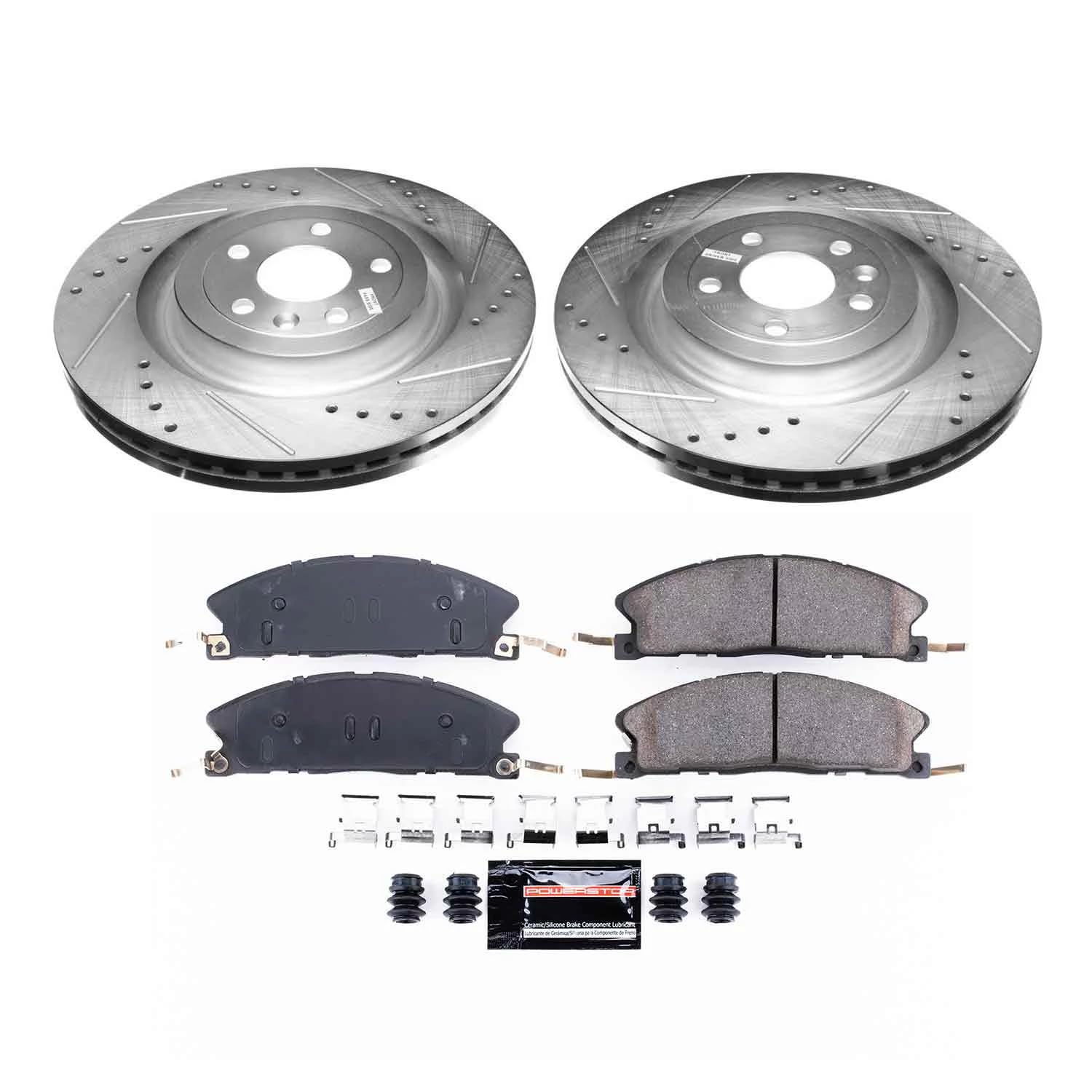 Amazon.com: Power Stop K6374 Front Z23 Carbon Fiber Brake