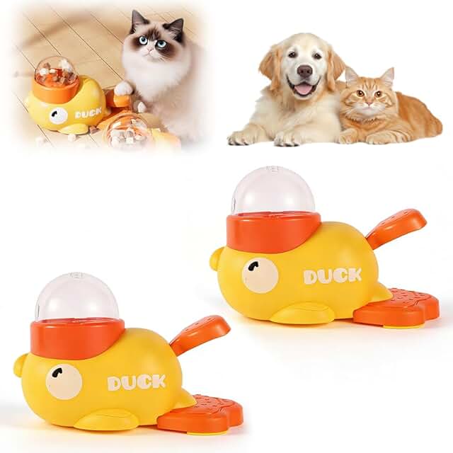 Engaging Yellow Duck Dog Treat Dispenser for Inter - Expert Review | Wild Nature Journey