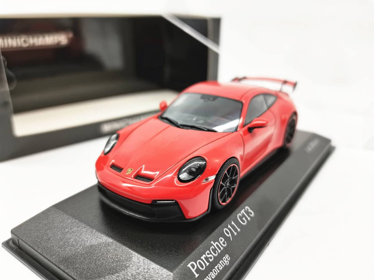 Amazon | PMA 1/43 ミニカー 911 GT3 Lavaorange | ミニカー・ダイ