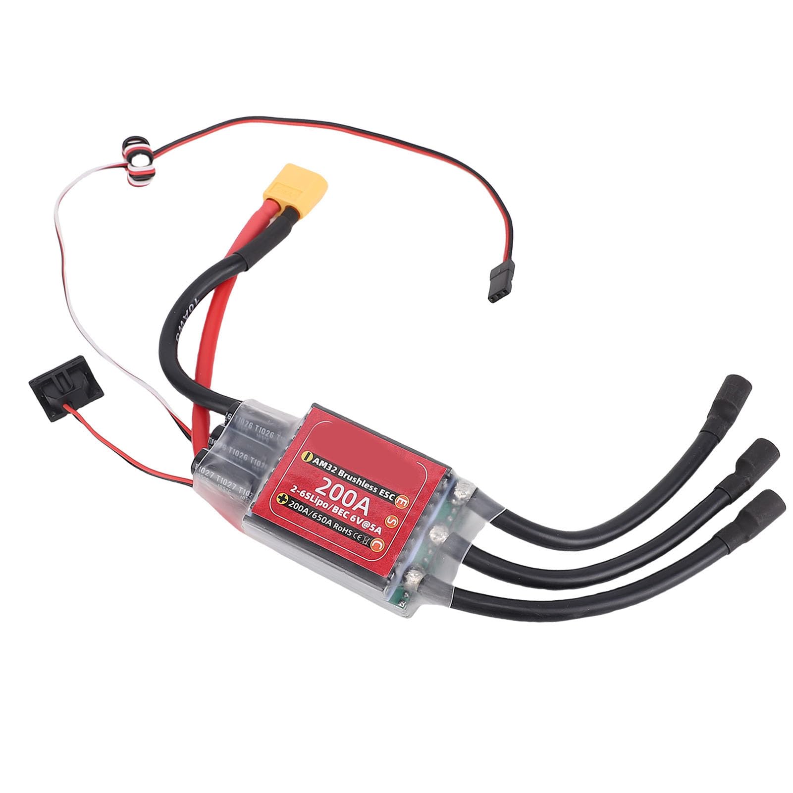 Zunate 200A Bezszczotkowy Regulator Obrotów do Samochodu RC