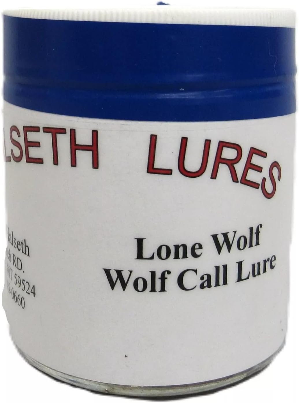 Lone Wolf - Wolf Call Lure- Halseth Lures Large 4-oz Jar