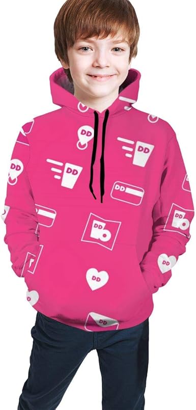 Dun-Kin Do-Nuts Thoughtful Wish Sudadera con Capucha para Adolescentes  Unisex Niños: Amazon.es: Ropa