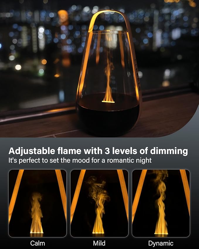 Difusor de Aceites Esenciales con 3 Niveles y Apagado Automático miniatura 3