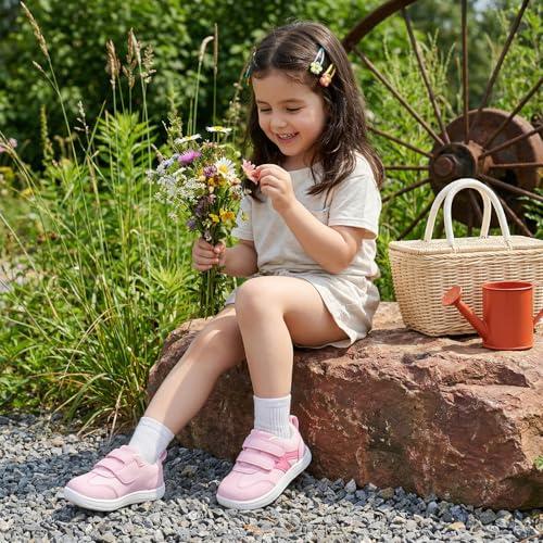 Image of STQ KIDS Toddler Lightweight Slip on Sneakers: Boys Barefoot Shoes Kids Walking Shoes Boy Sneakers, Toddler First Walking Shoe Comfort Tennis Activities