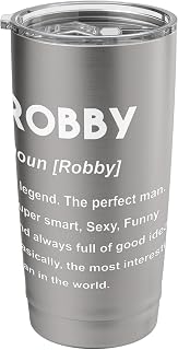 Robby Name Shirt | Robby Stainless Steel Insulated Tumbler