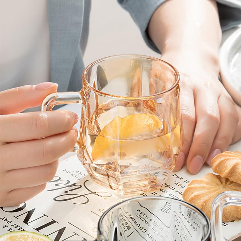 Set de 2 vasos con mango hexagonal 9.4 oz miniatura 5