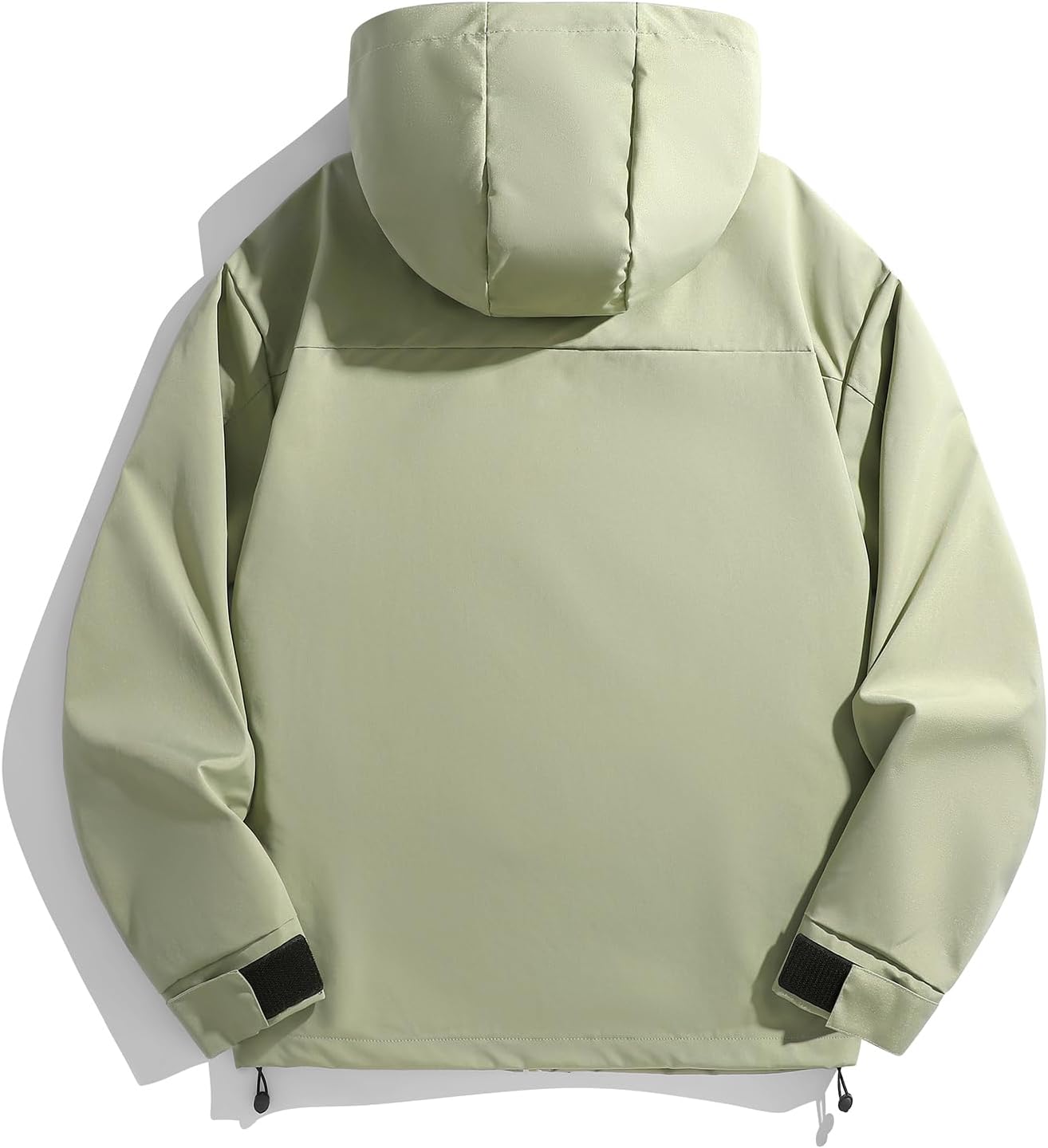 Women's Outdoor Hooded Two Piece Lightweight Detachable Waterproof Windbreaker For Hiking And Outdoor Traveling