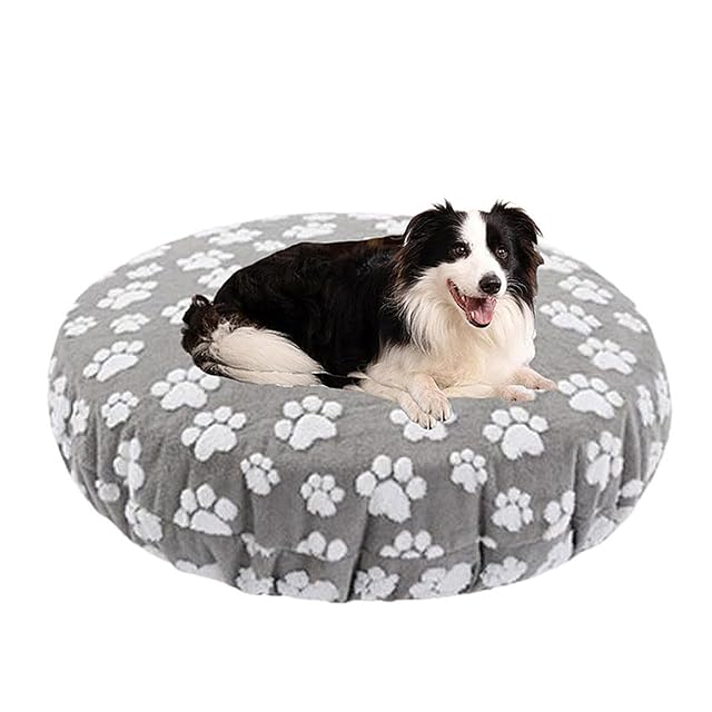 Foto 8 de 8 de Oxxggkao Funda de cama extraíble lavable a máquina para mascotas para mayor comodidad, lavable a máquina