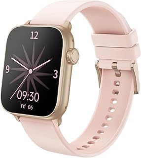 Muzaria Smart Watch, Fitness Watch with Make/Answer Calls & Voice Assistant, Fitness Tracker with Heart Rate, Blood Oxygen, Sleep Monitor, 1.83" Touch Screen Waterproof Smartwatch for Women Men