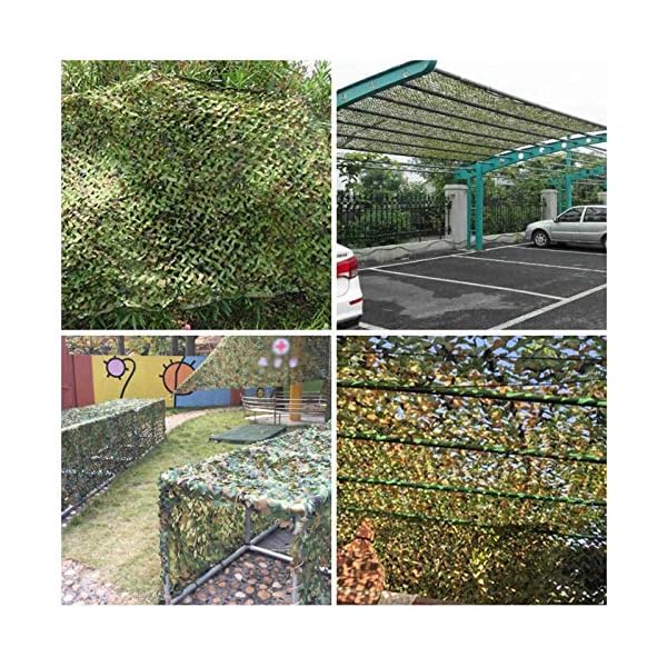 Touguqing 3x4m 2×3m 3×5m Tarnnetz Bundeswehr Camouflage Netz Waldlandschaft Oxford Stoff Camo Tarnung Net für Kinder Den… – Bild 8