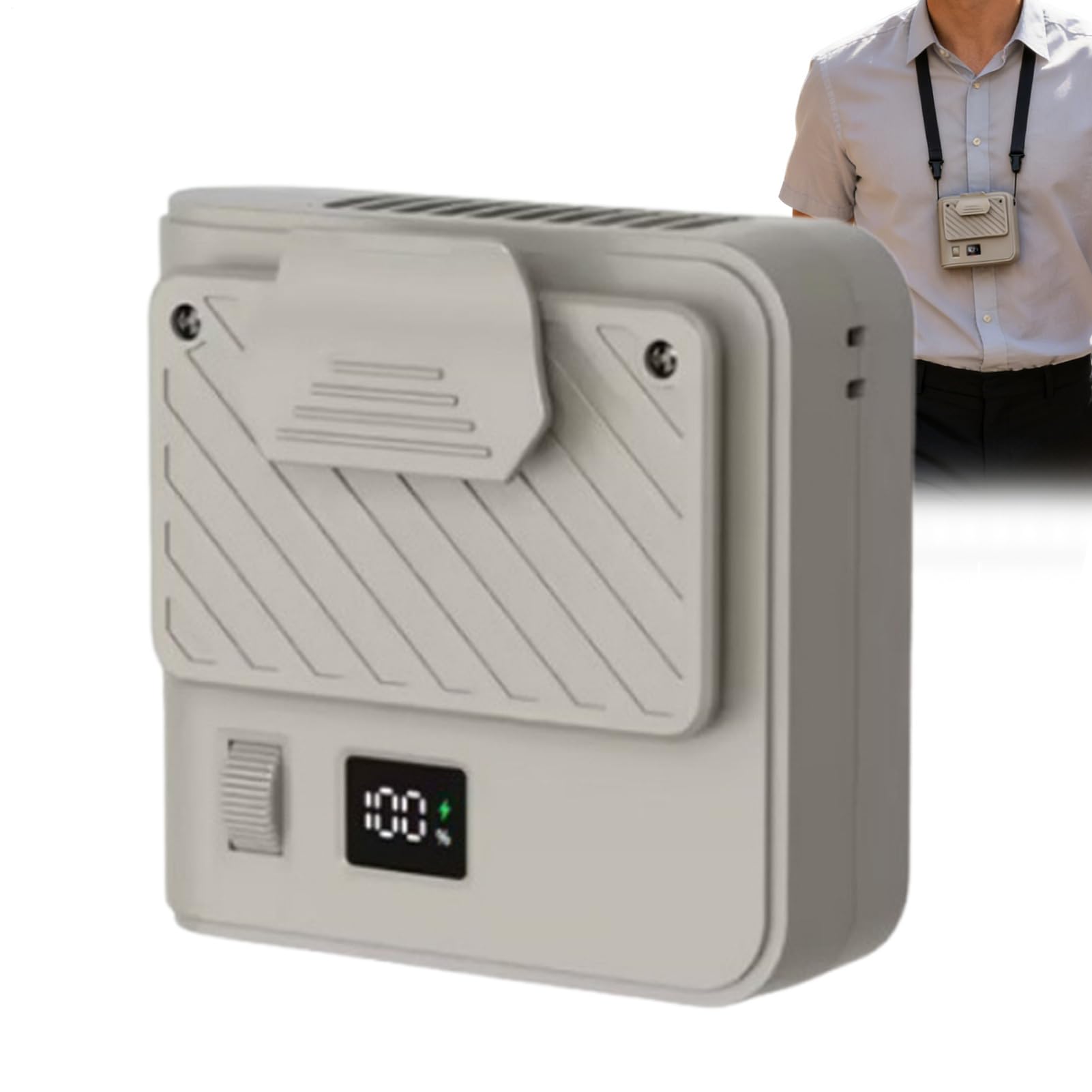 Ventilateur portable de ceinture pour travailler sans souffrir de la chaleur en été