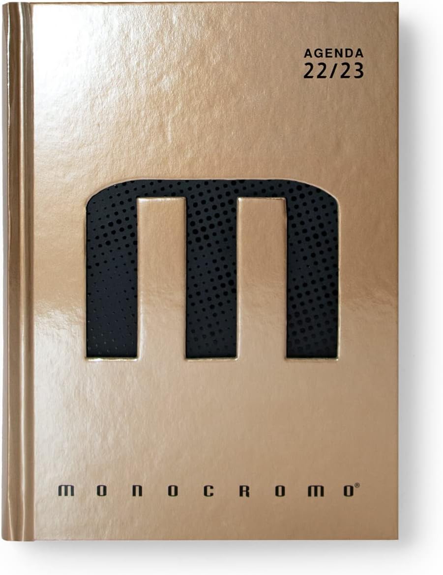 Pigna Monochrome Mood Diary Diary 2022/2023 Bronze 0232155MR - Image 3