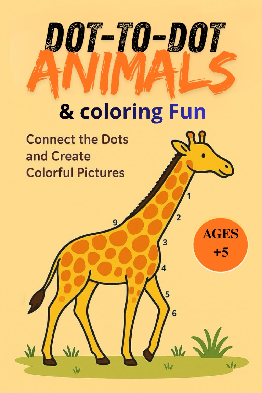 Dot-to-Dot Animals & coloring Fun