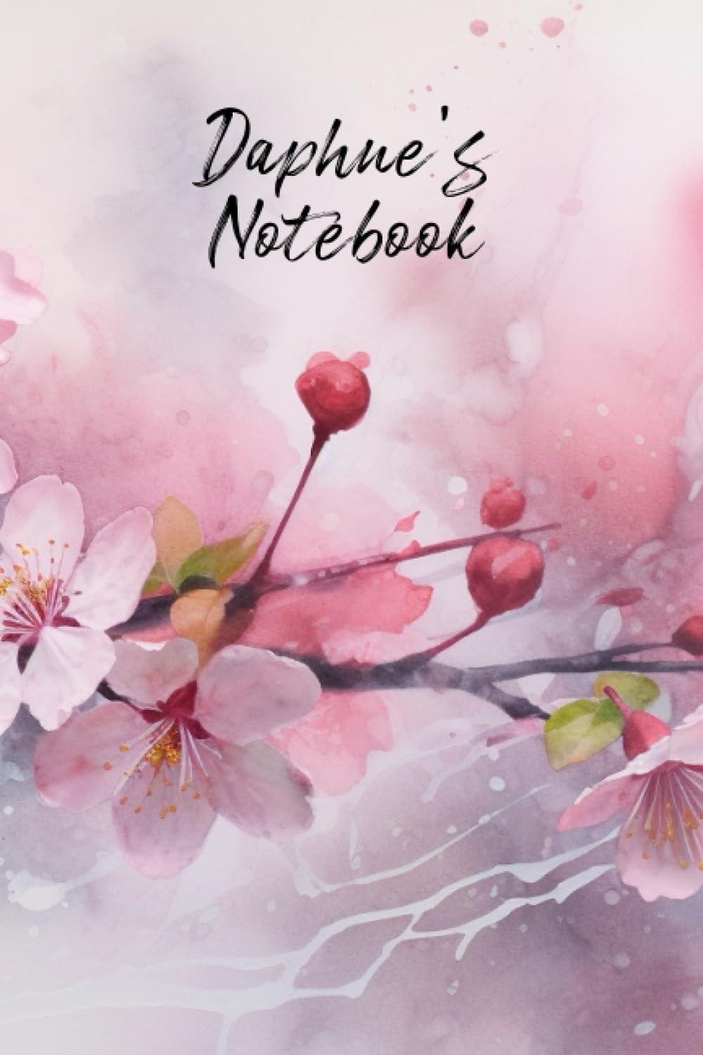 Daphne’s Notebook: Personalized Notebook Journal for Daphne, Cute Diary, Gift for Girls and Women 6"x9" 160 Lined Pages