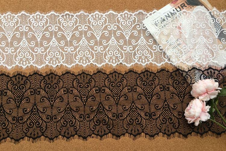 dekoracja koronkowa, 6 metrów wielokolorowej koronki wykończeniowej(Complexion)