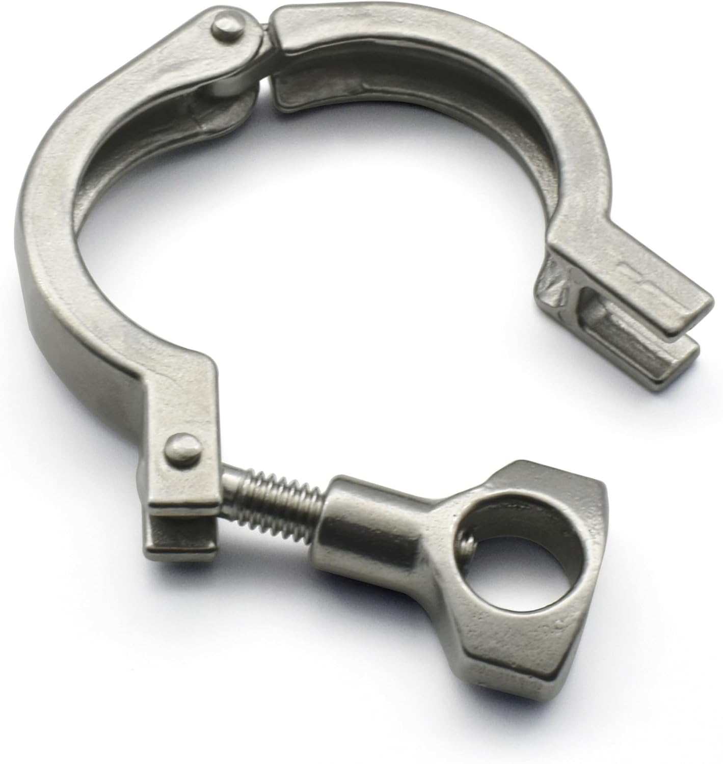 SS304 Stainless Steel Triple Clamp With Clover, Size 0.5 "1.5" 2 "3" 4 "50.5mm 25.4mm64mm91mm119mm For Brewing(10 piece,3Inch x K91)