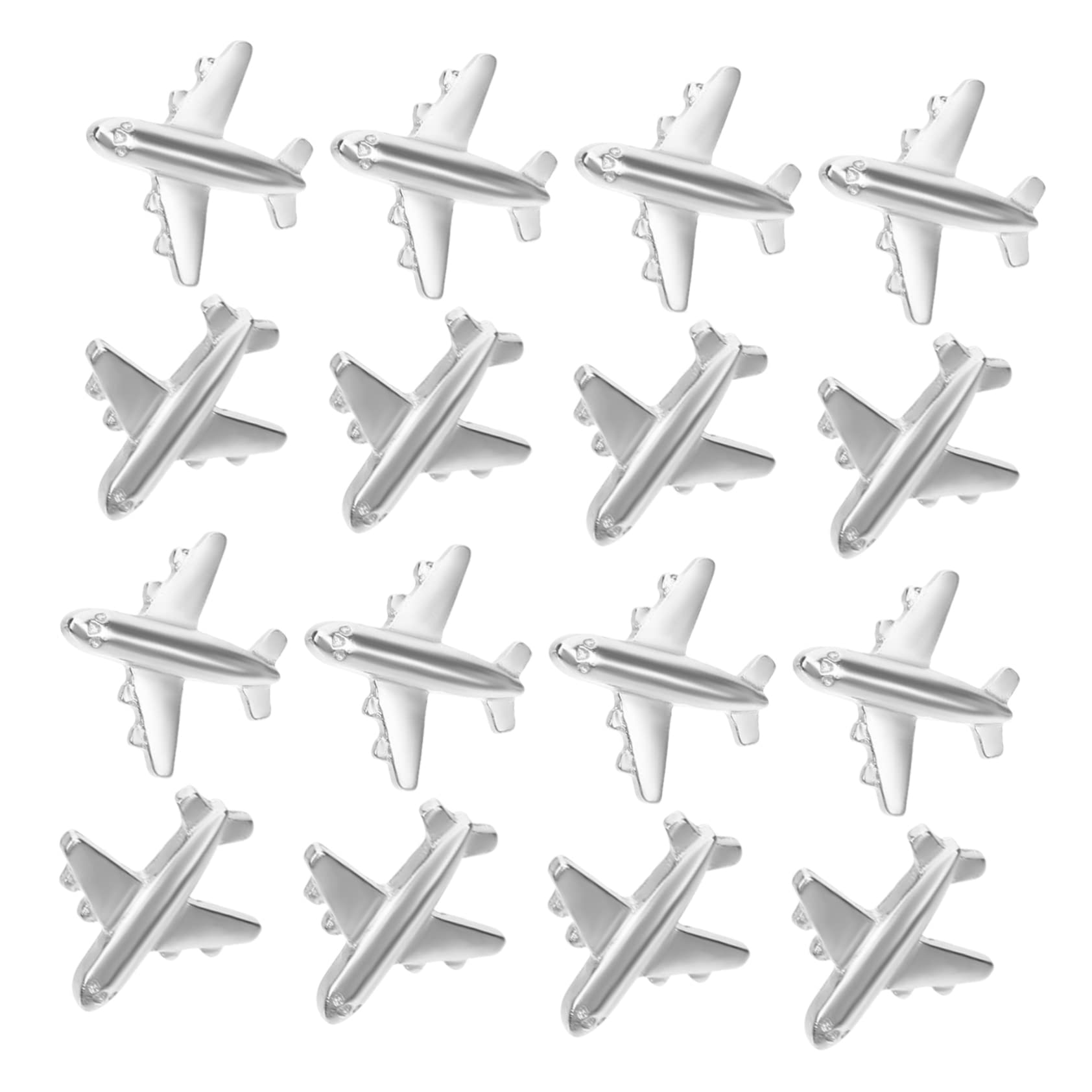 NUOBESTY 120stücke Metall Flugzeug Push Dekorative Pinnwand Nadeln Für Fotos Karten Und Korktafeln Robuste Daumenstecker Für Zuhause Und Büro Praktische Und Schöne Deko-Elemente