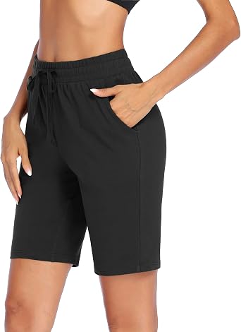 Lounge Bermuda Shorts with Deep Pockets 