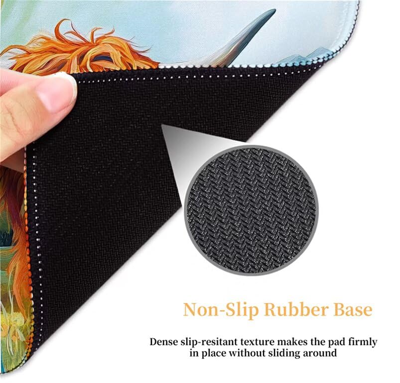 Tapis souris XXL motif animal pour décorer votre bureau PC - 5