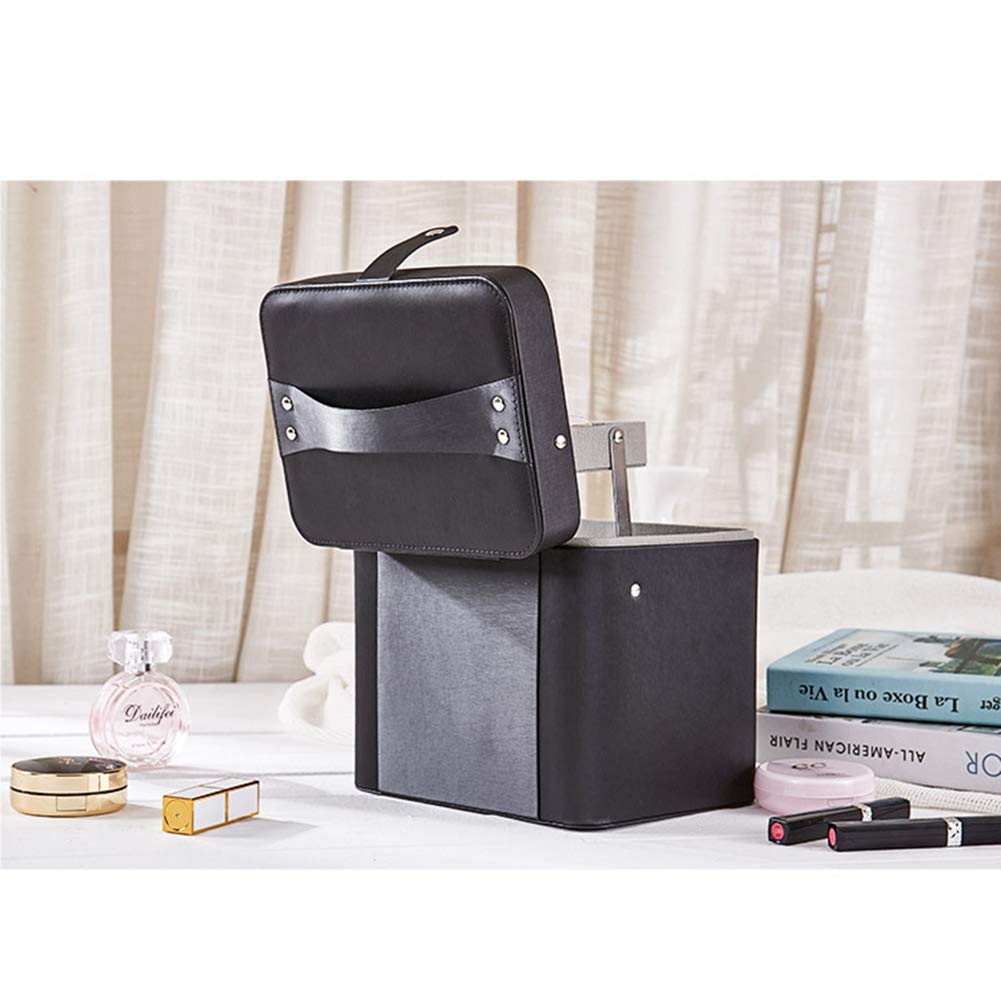 Dauerhaft Kosmetiktasche Portable Reise Make Up Tasche, Make-up Pinsel Organizer Tasche mit Reißverschluss wasserdicht große Kulturbeutel für Frauen & Männer Room