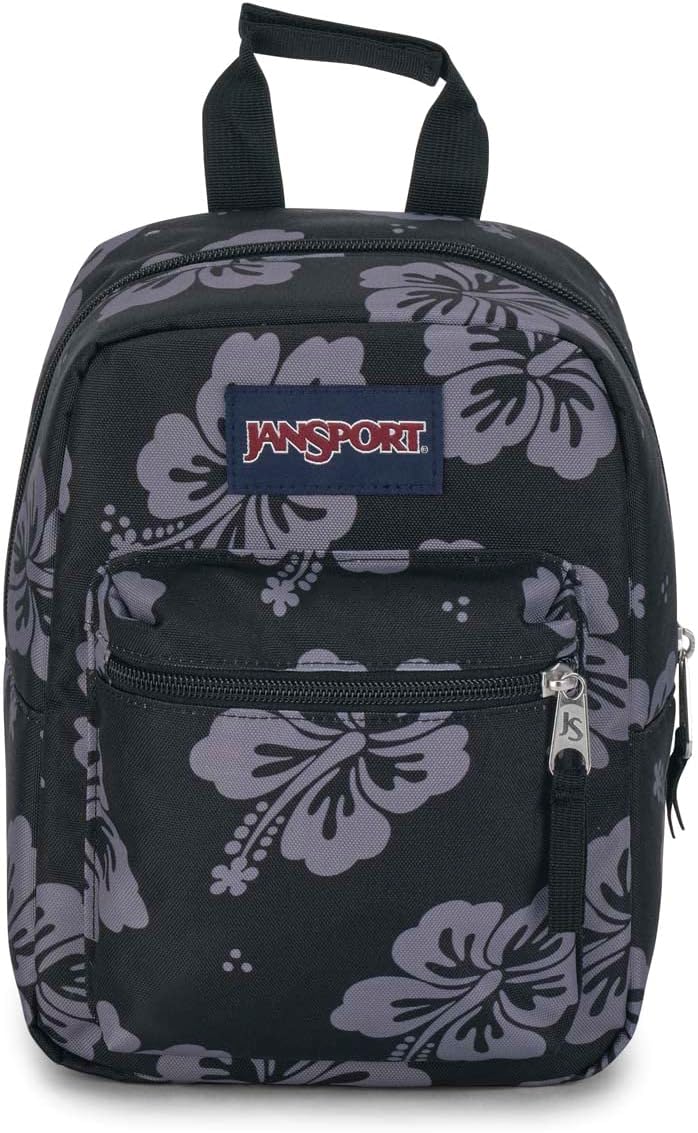 JanSport Big Break Insulated Lunch Bag - Small Soft-Sided Cooler Ideal for Class, Work, or Meal Prep, Luau Life