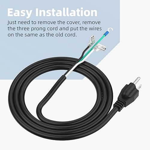 Miniatura 7 de SPX1250WA - Cable de alimentación para bomba de piscina, extensión de 6 pies, repuesto de enchufe eléctrico para bomba de piscina Hayward, cable de