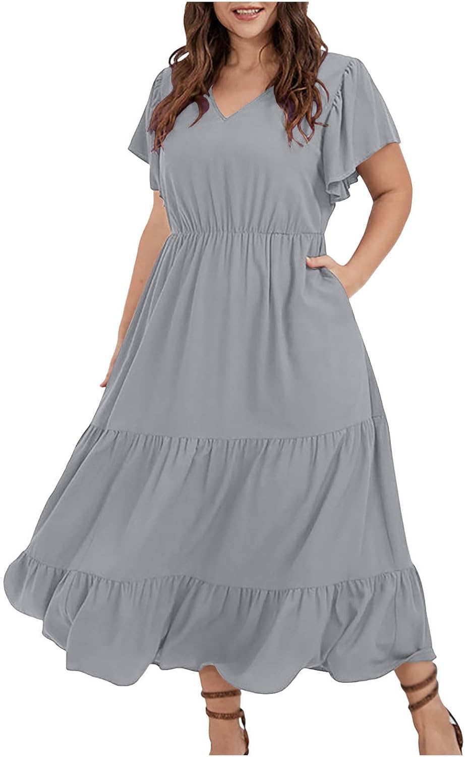 Plus Size Dresses for Curvy Women,2025 Summer Dress Togo | Ubuy