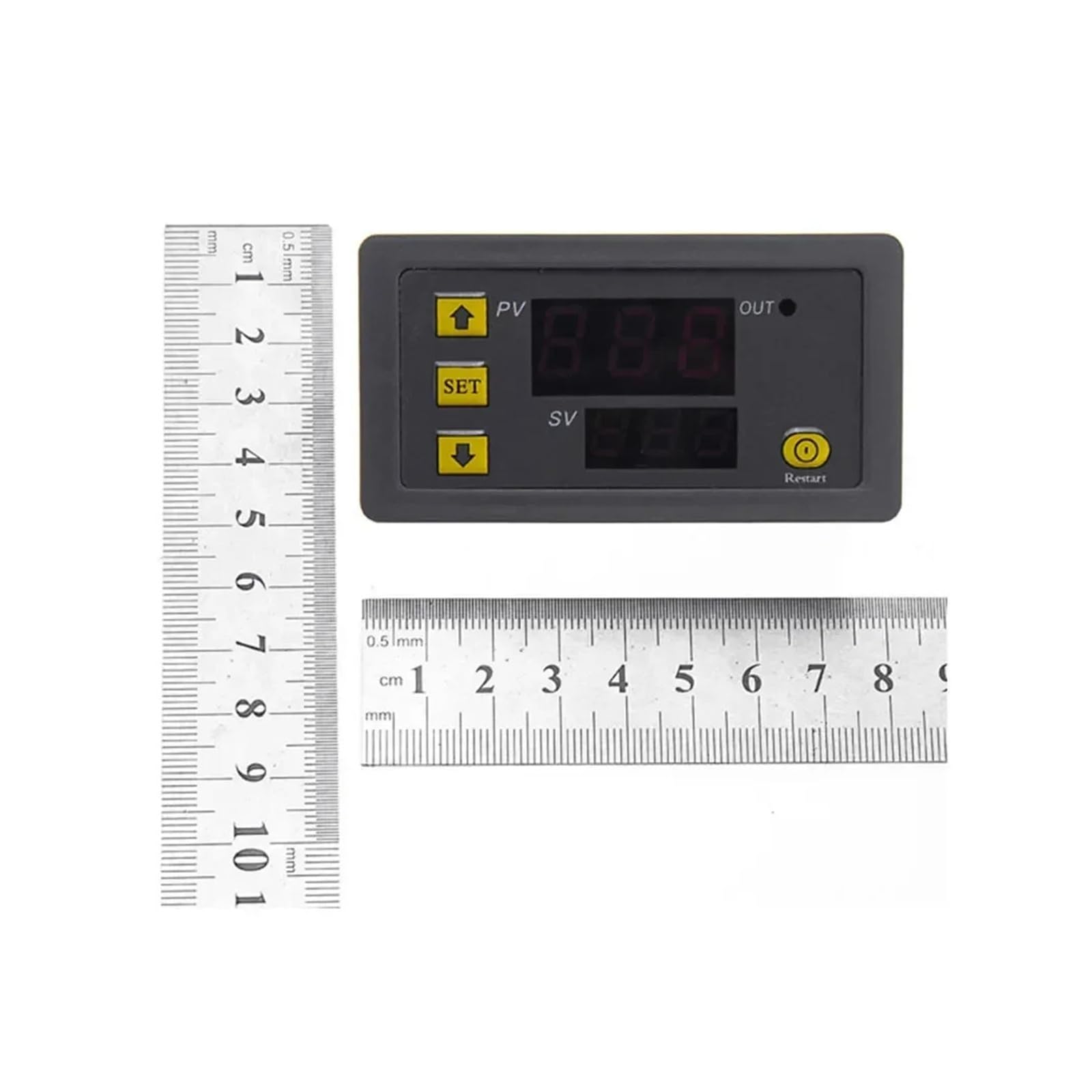 W3230 12V 24V AC110-220V Línea de sonda 20A Termostato digital con pantalla LED y control de temperatura/refrigeración