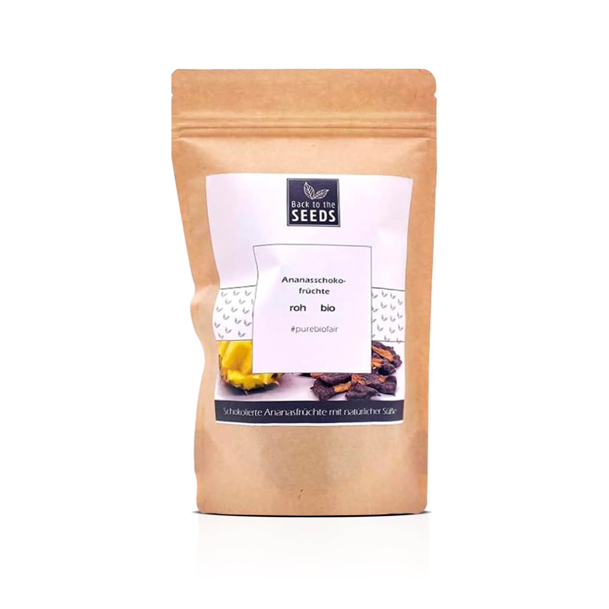 Frutas de chocolate de piña - Bio - AcanChia (400 gramos)