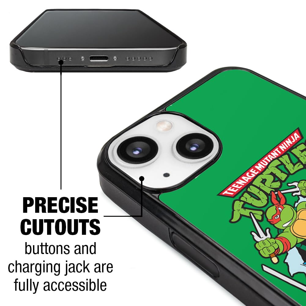 Teenage Mutant Ninja Turtles Group Retro Protective Slim Fit