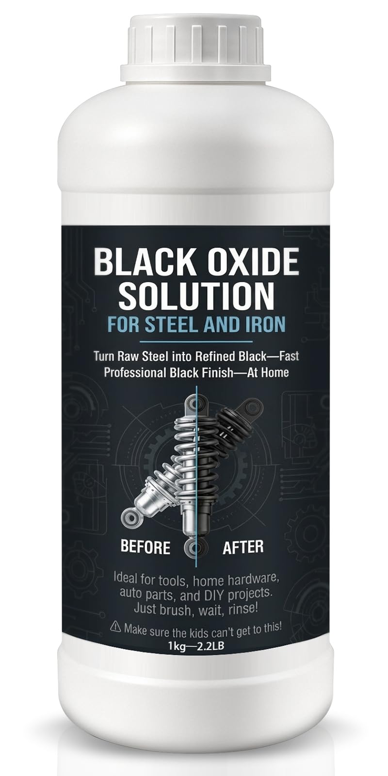 DIYFCHEM Iron Blackening Solution