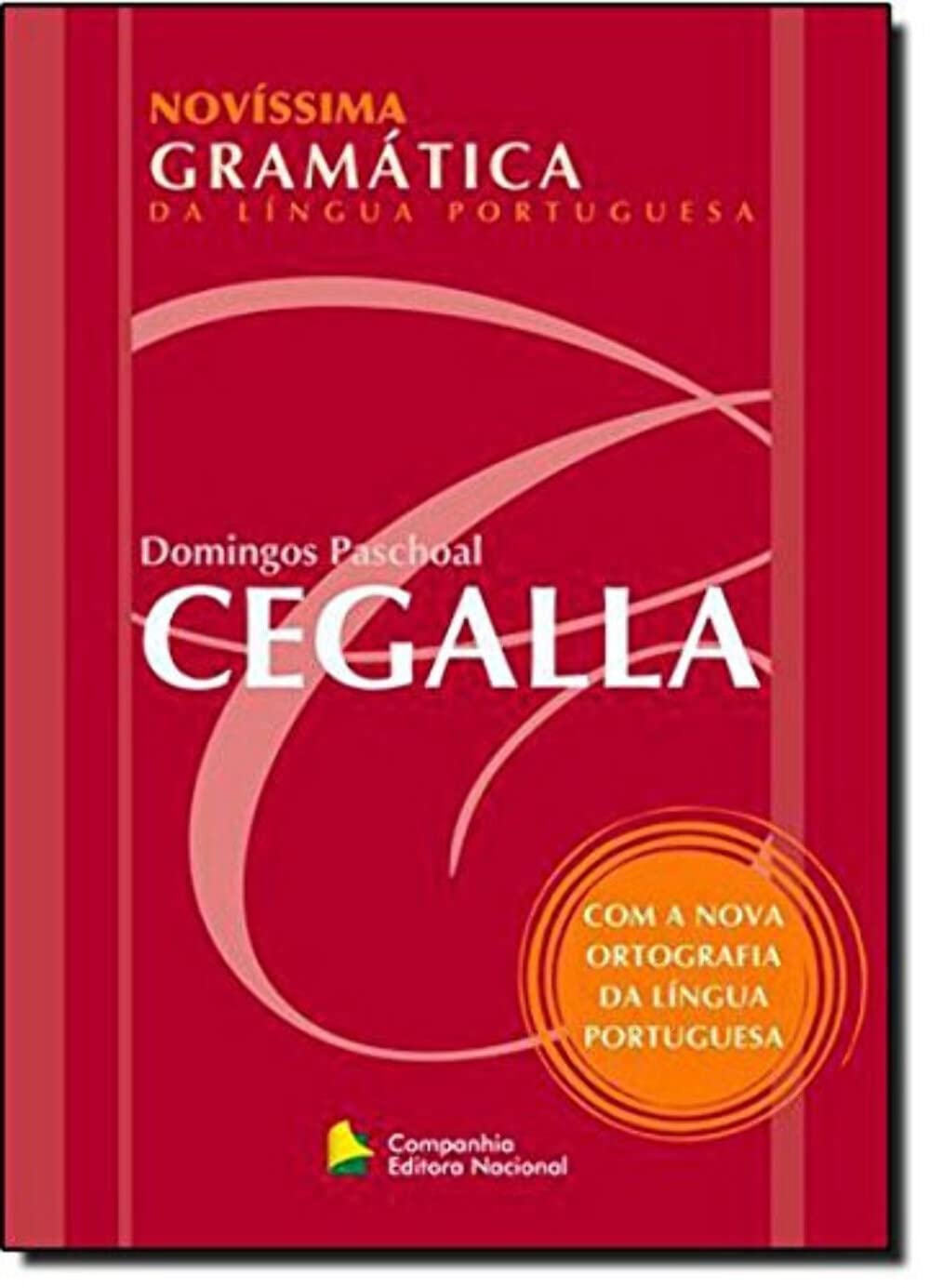 Capa da Novíssima Gramática da Língua Portuguesa